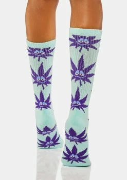HUF Socks & Tights Mint Green Buddy Crew Socks