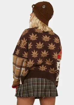 HUF Nature Patchwork Cardigan