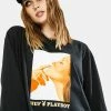 HUF Tops X Playboy Lust For Life Long Sleeve Tee