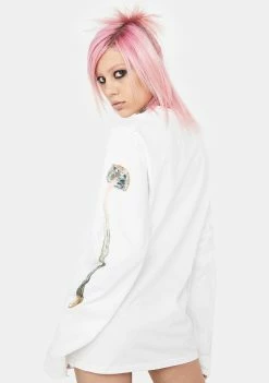 HUF X Pleasures Spore Graphic Tee Tops