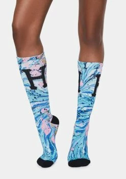 HUF Drip Digital Crew Socks