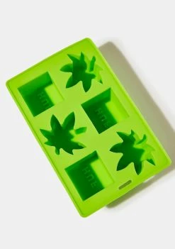 HUF Kitchen & Bar Green Silicone Ice Tray