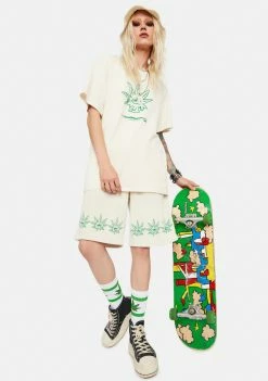 HUF Tops Easy Green Graphic Tee