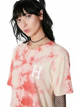 HUF Tops Classic H Crystal Wash Tee