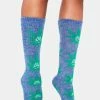 HUF French Navy Buddy Crew Socks