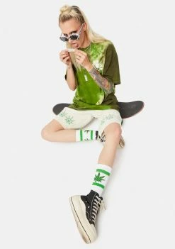 HUF Sunshine Tie Dye Graphic Tee Tops