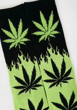 HUF Flame Plantlife Socks