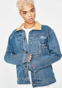 HUF Outerwear X Budweiser Denim Jacket