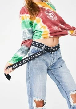 HUF Fuck It Canvas Belt