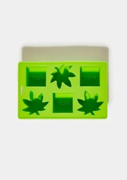 HUF Kitchen & Bar Green Silicone Ice Tray