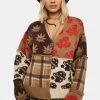HUF Nature Patchwork Cardigan