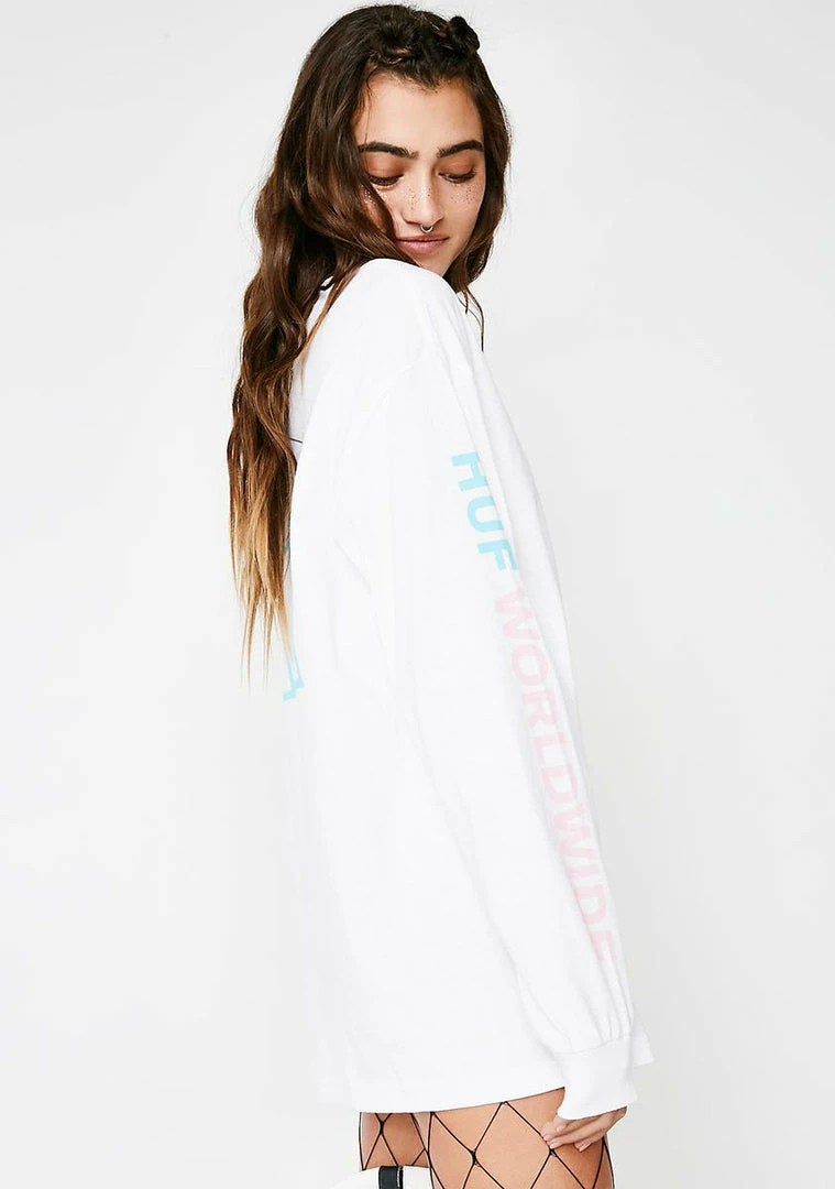 Best Sale ๐ HUF Triple Triangle Long Sleeve Tee Tops ๐ 6 HUF Triple Triangle Long Sleeve Tee Tops