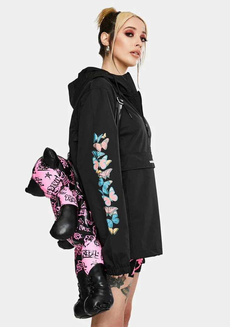 Budget โญ HUF Outerwear Monarch Anorak Jacket ๐ 4 HUF Outerwear Monarch Anorak Jacket