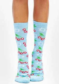 HUF Socks & Tights Sky Popping Cherries Socks