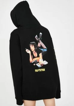 HUF Tops X Pulp Fiction Mia Triple Triangle Hoodie