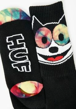 HUF Felix Hypnotized Crew Socks Socks & Tights