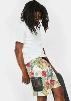 HUF Bottoms Paraiso Tech Shorts