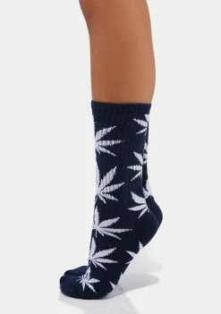 HUF Socks & Tights Essentials Plantlife 3 Pack Crew Socks