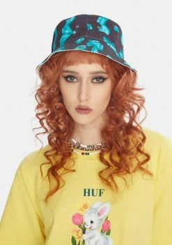 HUF Her Reversible Bucket Hat Hats