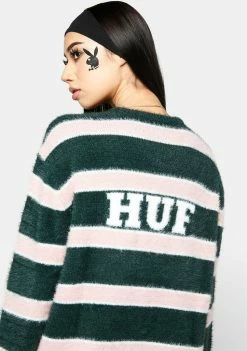 HUF Playboy Faux Mohair Sweater