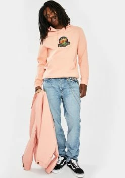 HUF Tops Tenderloin Rose Crest Graphic Hoodie