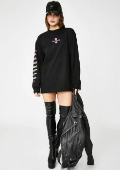 HUF Tops X Trojan Pleasure Pack Long Sleeve Tee