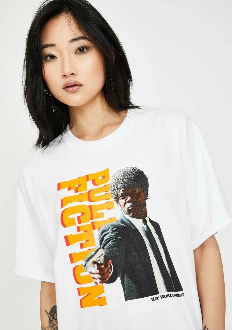 Best Pirce ⨠HUF X Pulp Fiction Ezekiel Graphic Tee 𧨠3 HUF X Pulp Fiction Ezekiel Graphic Tee