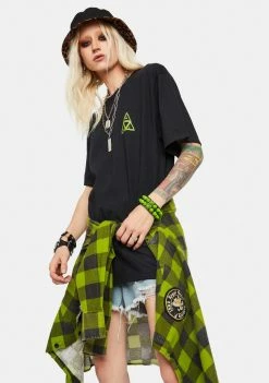 HUF Tops Green Buddy TT Graphic Tee