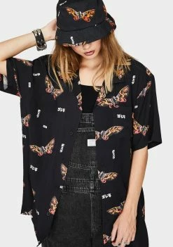 HUF Mothra Resort Button Up Shirt