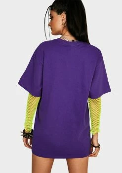 Grape The Infamous HUF Graphic Tee Tops