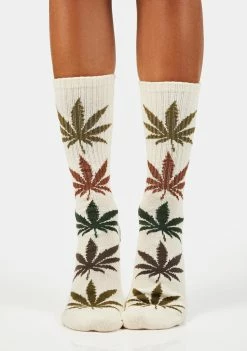 HUF Gradient Leaves Plantlife Crew Socks Socks & Tights