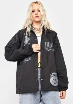 HUF Disorder Coaches Jacket Outerwear