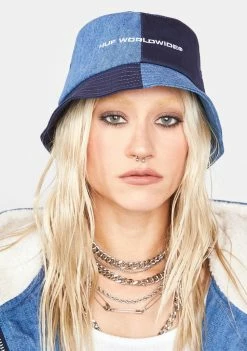 HUF Blue Block Out Bucket Hat