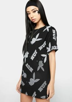 HUF Playboy VVS Pattern Graphic Tee