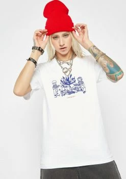 HUF Safe And Sane Graphic Tee Tops