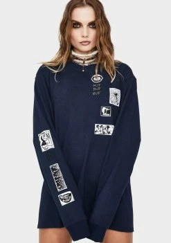 HUF Masters Long Sleeve Graphic Tee