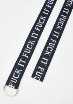 HUF Fuck It Canvas Belt