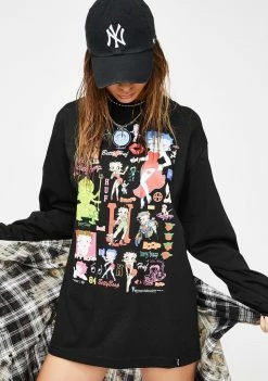 HUF Betty Boop Long Sleeve Tee