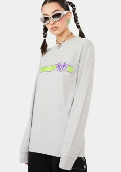 HUF Tops Candyflip Long Sleeve Tee