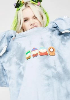 HUF SP Kids Crystal Wash Long Sleeve Tee Tops