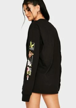 HUF Botanical Garden Long Sleeve Tee