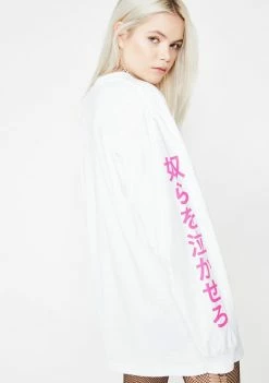 HUF Make Em Cry Pt 2 Long Sleeve Tee