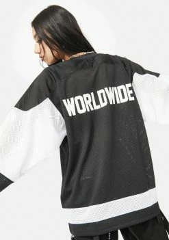 HUF Tops Fulton Long Sleeve Hockey Jersey