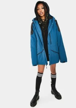 HUF Digital Teal Horizon Trail Jacket