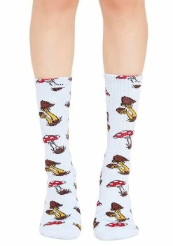 Best deal ๐ HUF Mushroom Cap Crew ๐งฆ Socks ๐ 9 HUF Mushroom Cap Crew Socks