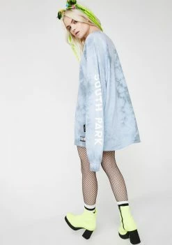 HUF SP Kids Crystal Wash Long Sleeve Tee Tops