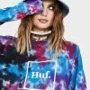 HUF Prism Wash Long Sleeve Graphic Tee