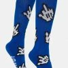 HUF Deep Fuck It Cursor Crew Socks Socks & Tights