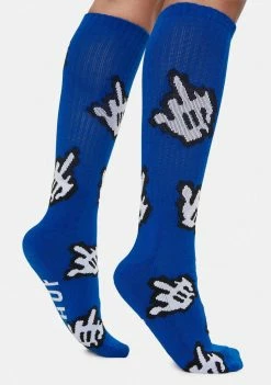 HUF Deep Fuck It Cursor Crew Socks Socks & Tights