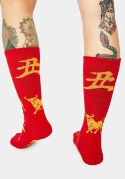 HUF Socks & Tights Year Of The Ox Crew Socks